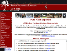 Tablet Screenshot of andalusierverein.de